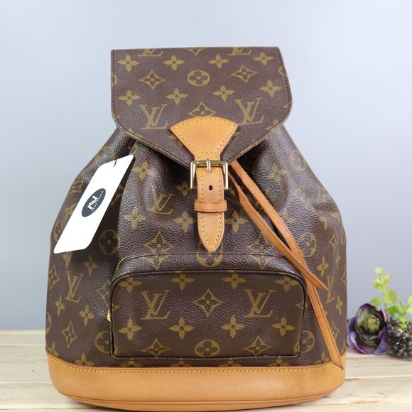 LOUIS VUITTON Monogram Montsouris MM Backpack - Picture 1 of 16